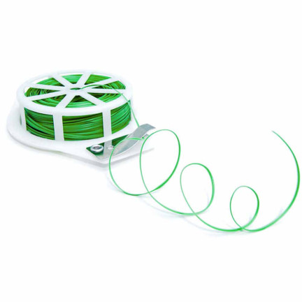 TG77619 Gartendraht, Gartenstrumpfband, Seil mit Abschneider 20m