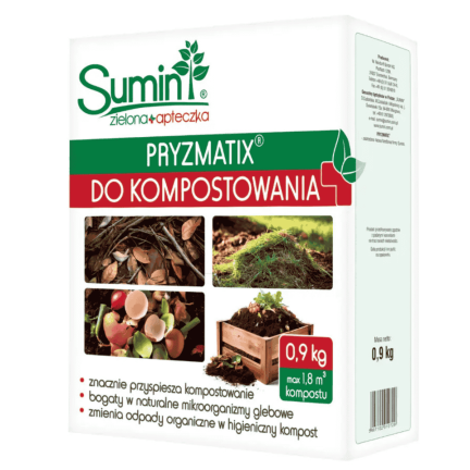 Pryzmatix Komposter – beschleunigt die Kompostierung, Inhalt: 0,9 kg