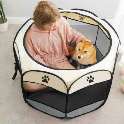 TG64647 HUNDEKÄFIG KATZENSTALL STALL BETT GATTER