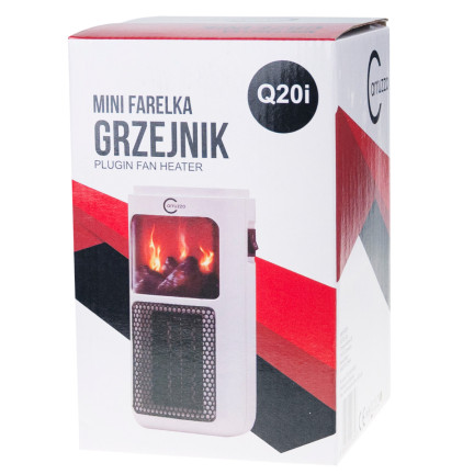 Q20I MINI HEIZUNG HEIZUNG ELEKTRISCHER KAMIN STECKDOSEN