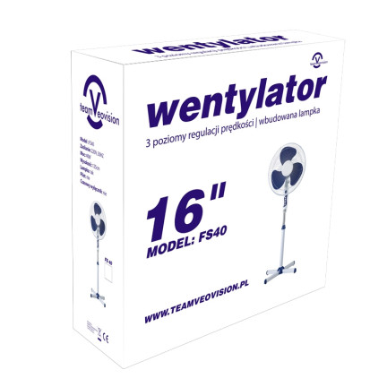 ZW41 GROSSER STANDVENTILATOR 16