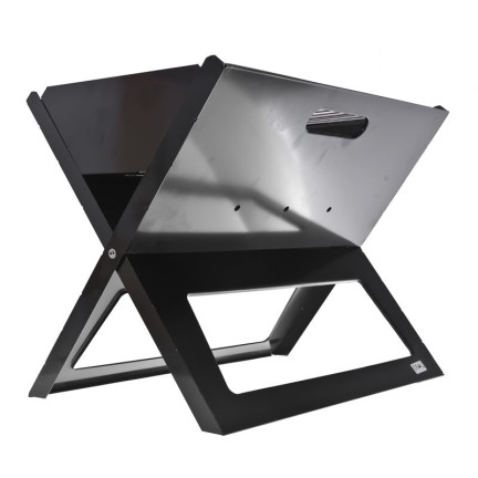 TG71415 GROSSER GARTEN GRILL TRAGBAR FALTBAR REISE BBQ FÜR CAMPING KOFFER