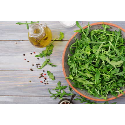 W1188 WILDWACHSENDE RUCOLA-SAMEN SAFTIG-SCHARFE SALATBLÄTTER SANDWICH 1G