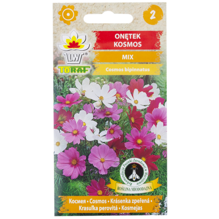 R3136 EINTAGSFLIEGE KOSMOS MIX FARBEN EINTAGSFLIEGE BLUMENSAMEN 1G FÜR GARTENBEETE