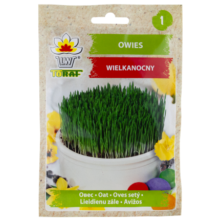 R3365 HAFERFLOCKEN DEKORATION OSTERTISCH DEKORATION 30G