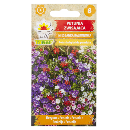 R7325 PETUNIE HÄNGEND BALCONY MIX 0.3G SAMEN BALCONY MIX PETUNIEN