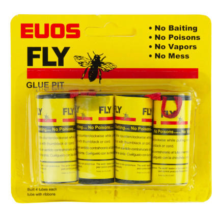 RB48 Fliegenfalle Leimfalle Insektenfänger stark 4x Rolle