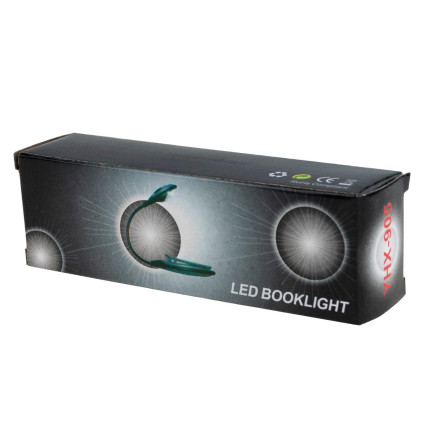 RB90 LED BUCH LESELAMPE ELASTISCHER MONITOR BATTERIEN