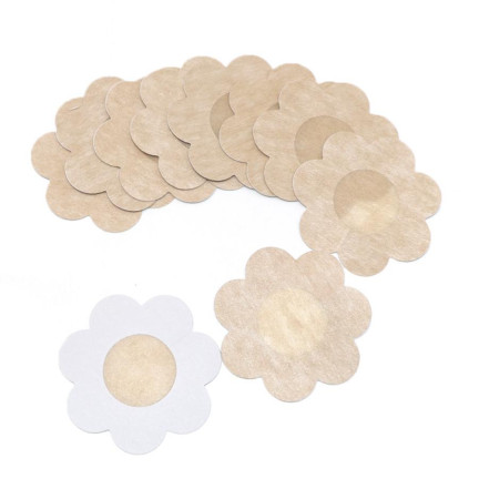10959 AUFKLEBER KLEBEBAND BRUSTWARZENABDECKUNGEN BRUSTWARZENSCHILDER FLEISCHFARBEN 10STK.