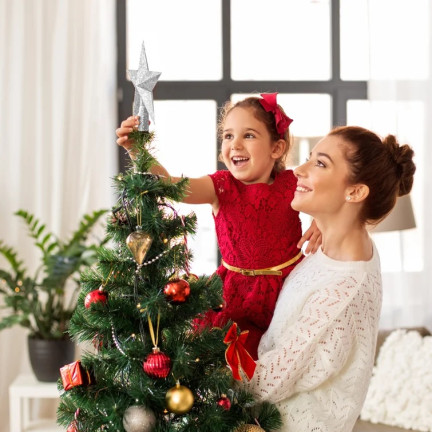 TG57479-1 CHOIN TIP STARLING Silber UNLOCKED STARLING Christbaumschmuck