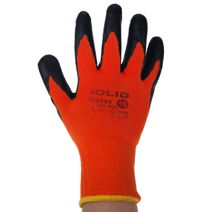 RZ416 ISOLIERTE SCHUTZHANDSCHUHE WINTER FEST LATEX