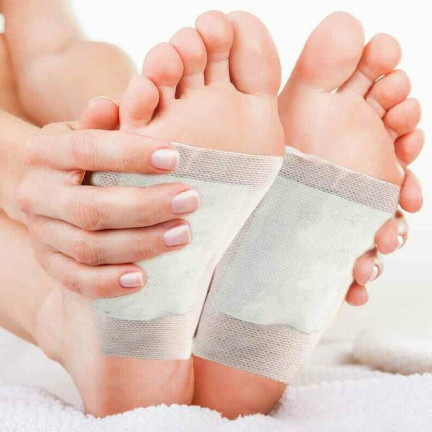 AS7 Kinoki-Pflaster zur Entgiftung von Giftstoffen – Detox für die Füße – Entgiftung
