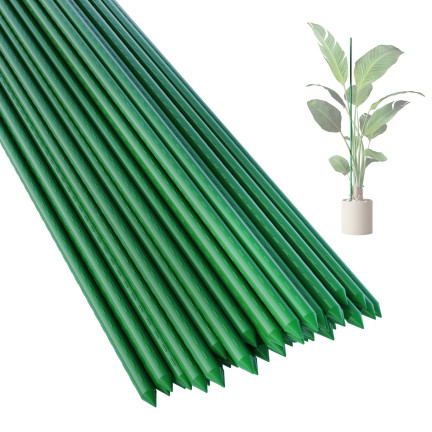Tomatenstangen, Pflanzenstützen, Gartenstützen für Gurken, 40 Stück/Set, 11 mm x 140 cm