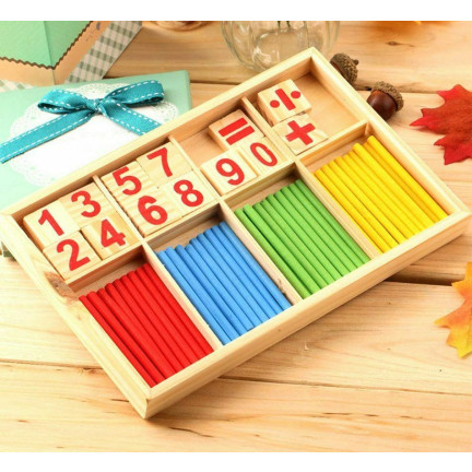 Tg50050 Mathe-Sticks Holzsatz