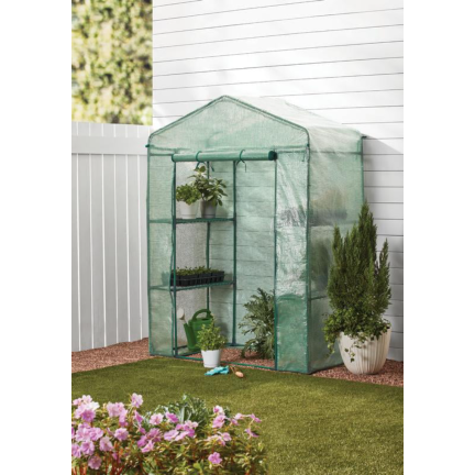 TG71366 MINI BALKON GARTENHÜPFEN FOLIENSAATGESTELL 125x69x49