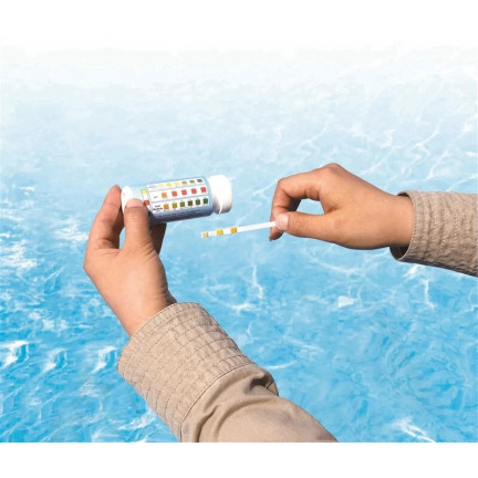 58142 Alkalinitäts- und Chlorkontrollwasser pH-Tester 3in1