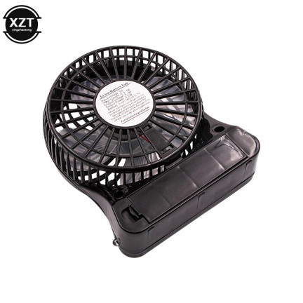 Ventilator, Tischventilator, tragbarer Ventilator, Reiseventilator, schwarz