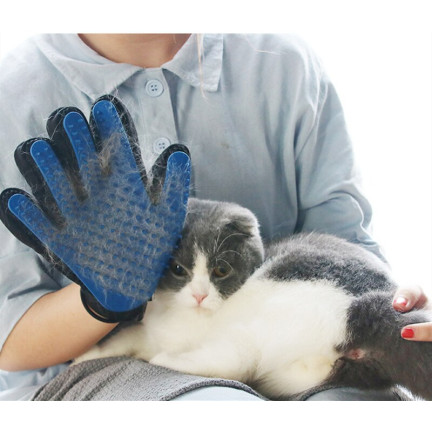 2366 HANDSCHUH ZUM KÄMMEN HUNDESALONMASSAGE
