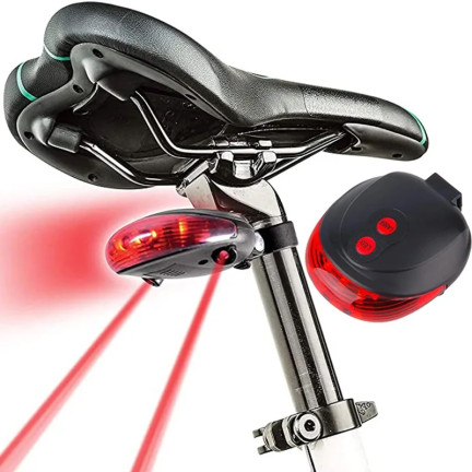 Hh74 Fahrradlicht 5 LED Laser