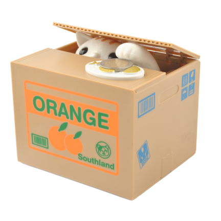 TG66907 SPARSCHWEIN KITTY KATZE INTERAKTIV AUTOMATISCH MIAUEN SPIELZEUG DIEB