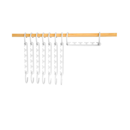 BB69 Kleiderbügel-Organizer für den Kleiderschrank, 8-teiliges Set 