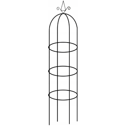 TG60185 GARTENBLUME PERGOLA Rosen 190CM OBELISK