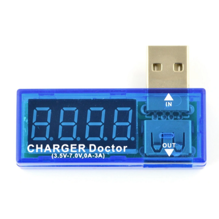 HH62 LADESTROMMESSGERÄT USB VOLTMETER