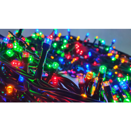 LM500 WEIHNACHTSBAUM LICHTER 500LED MEHRFARBIG 8 BELEUCHTUNGSARTEN WEIHNACHTSBAUM