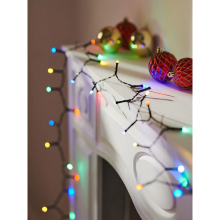 LM500 WEIHNACHTSBAUM LICHTER 500LED MEHRFARBIG 8 BELEUCHTUNGSARTEN WEIHNACHTSBAUM