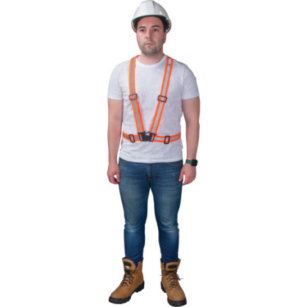TG55552-2 REFLEKTIERENDER GURT ORANGE