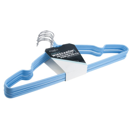 SHU4989 8 Kleiderbügel, beschichtete Metallkleiderbügel für den Kleiderschrank