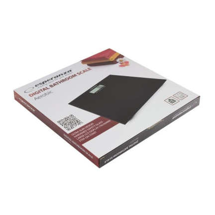 ES159C BADEZIMMERWAAGE THIN AEROBIC SCHWARZ
