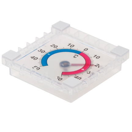 SS56 SELBSTKLEBENDES RUNDES AUSSENTHERMOMETER AUS ACRYL