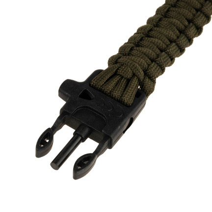 SS88 PARACORD SURVIVAL BRANCHOLET 5in1 Kompass CROSSSPACE