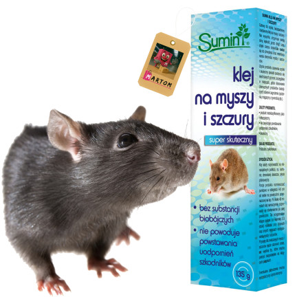 SUMIN-09718 KLEBER FÜR MÄUSE RATTEN NAGER 135G SUMIN