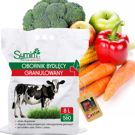SUM56 SUMIN RINDERMIST GRANULIERTER NATURDÜNGER STICKSTOFF PHOSPHOR KALIUM 8L