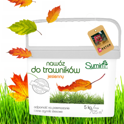SUM67 SUMIN HERBST-RASENDÜNGER 5KG OPTIMALE ZUSAMMENSETZUNG