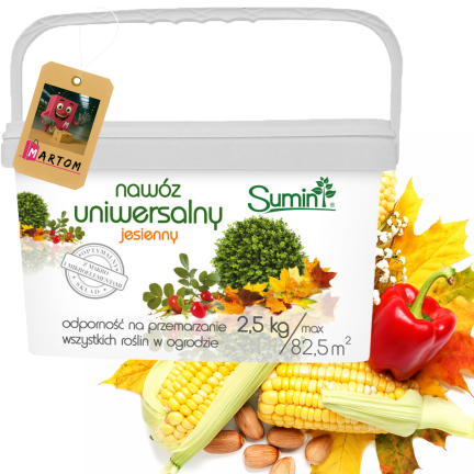 SUM69 UNIVERSAL HERBSTDÜNGER 2.5KG OPTIMALE ZUSAMMENSETZUNG SUMIN MULTI-NUTRIENT