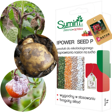 Ökologischer Saatgut-Dünger, natürlich, reichhaltige Zusammensetzung, Power Seed, 5 g