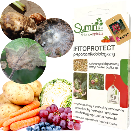 Sumin Fitoprotect, mikrobiologisches Präparat, umfassender Pflanzenschutz, 10 g