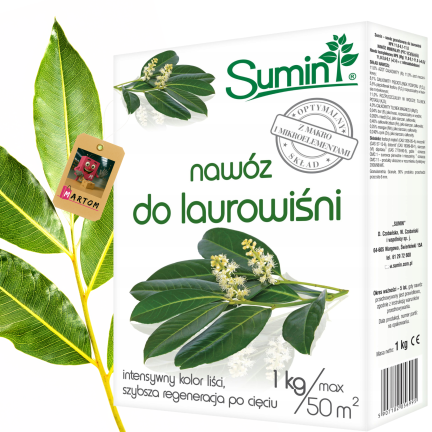 Mehrnährstoffdünger, Düngung für Lorbeerkirschen, mineralisch, Granulat, Sumin, 1 kg