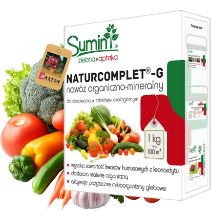 SUM86 – organisch-mineralischer Dünger „Naturcomplet-G“ – natürliches Granulat