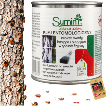 SUM9 ENTOMOLOGISCHER KLEBER SUMIN BEKÄMPFT FLIEGENDE LAUFENDE INSEKTEN 200ML