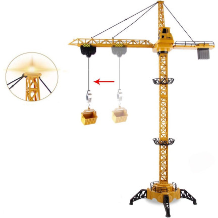 TG55508 KRAN GROSS XXL FERNBEDIENUNG RC KRAN FÜR KINDER ZU SPIELEN MIT