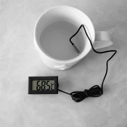 AF23 ELEKTRONISCHES LCD-THERMOMETER MIT AQUARIUMSONDE