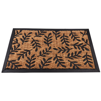 TAM7630 Schuhmatte für den Eingangsbereich, rechteckig, aus Kokosfaser und Gummi, 40 x 60