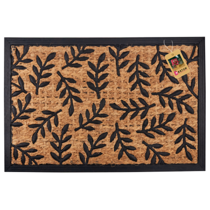 TAM7630 Schuhmatte für den Eingangsbereich, rechteckig, aus Kokosfaser und Gummi, 40 x 60