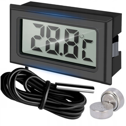AF23 ELEKTRONISCHES LCD-THERMOMETER MIT AQUARIUMSONDE