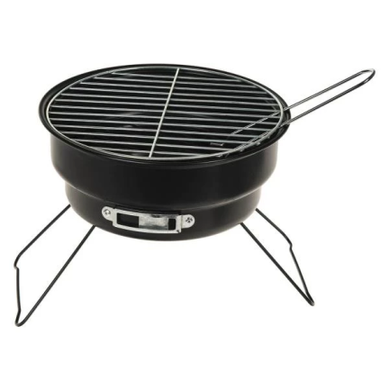 TG71416 TOURIST GRILL FALTBAR RUND HOLZKOHLE TRAGBAR MINI GRILL