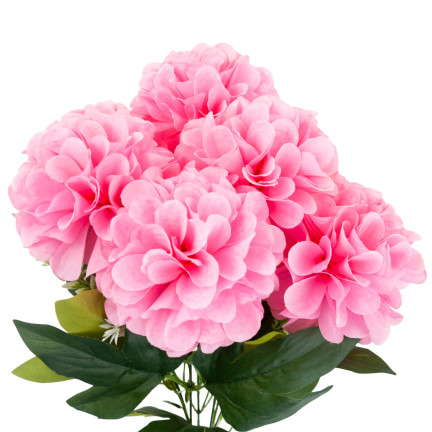 CV31148-3 DALIE BUNCH KÜNSTLICHE DALIA DALIA IN BUNCH Rosa FLOWERS SCHÖN WIE LIVE